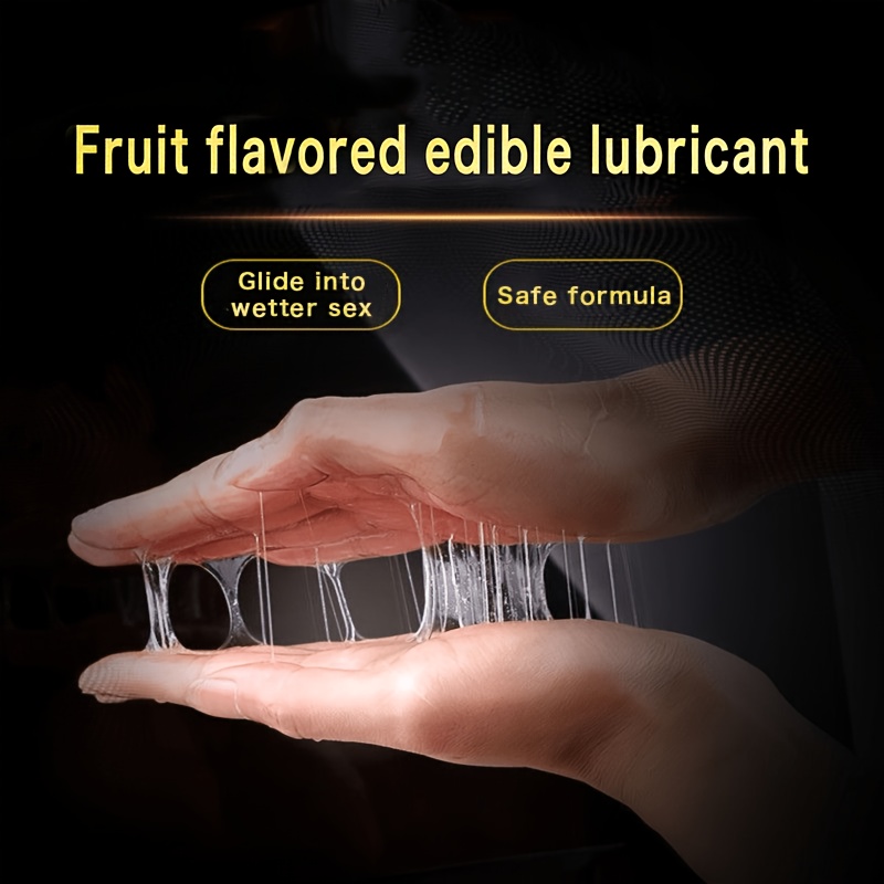 3.38oz Oral Sex Lubricant, Available in Strawberry, Peach, And Other Flavors, Is a Personal Lubricant for Oral Sex And Vaginal Sex. It Is Water-Soluble, No Rinse, Refreshing, Non Greasy, Intimate Sex Toy, And Can Stimulate Pleasure 3.38oz Oral Sex Lubricant, Available in Strawberry, Peach, And Other Flavors, Is a Personal Lubricant for Oral Sex And Vaginal Sex. It Is Water-Soluble, No Rinse, Refreshing, Non Greasy, Intimate Sex Toy, And Can Stimulate Pleasure