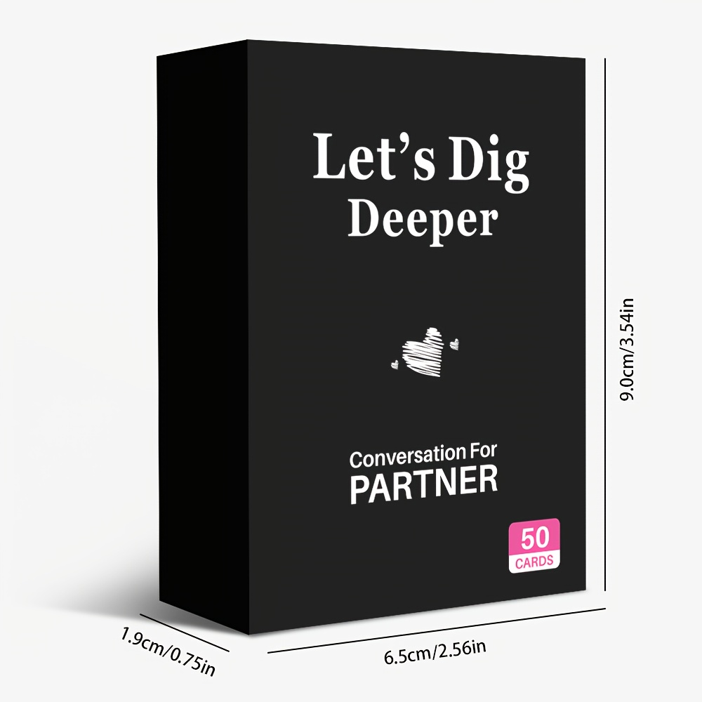 1 Box Adult Couple Card Game - Romantic Icebreaker Conversation Cards for Building Emotional Connections, Interactive Dialogue to Learn About Each Other 1 Box Adult Couple Card Game - Romantic Icebreaker Conversation Cards for Building Emotional Connections, Interactive Dialogue to Learn About Each Other