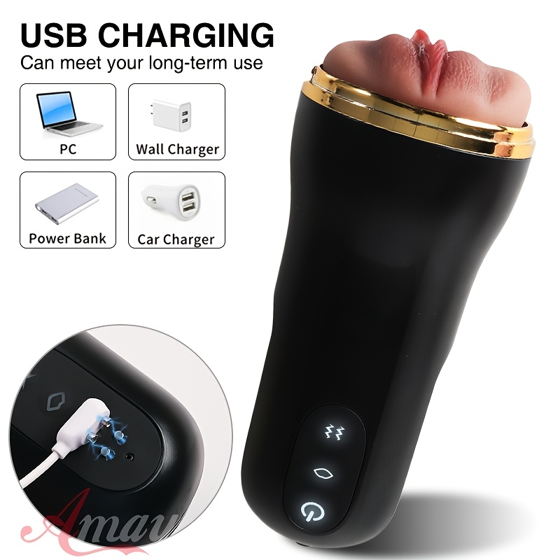 AMAY 9.6 Inch Electric Sucking Pocket for Men, 1.65Lb Weighted Male Masturbator with Intense Vibration Modes, Dual-Channel Realistic Texture Simulation Model, Intimate Time Booster for Couples, Holiday Gift, Discreet Package Delivery AMAY 9.6 Inch Electric Sucking Pocket for Men, 1.65Lb Weighted Male Masturbator with Intense Vibration Modes, Dual-Channel Realistic Texture Simulation Model, Intimate Time Booster for Couples, Holiday Gift, Discreet Package Delivery