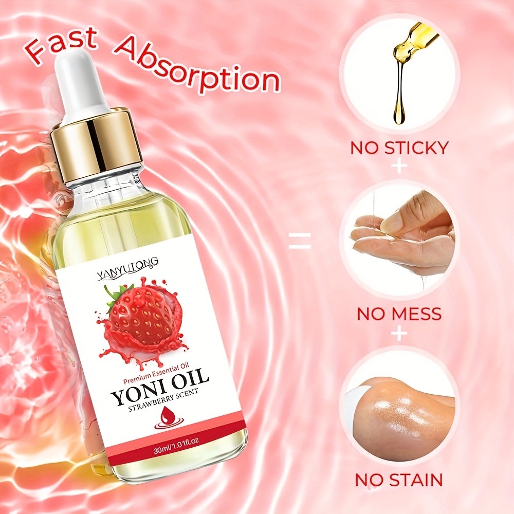 Women'S Intimate Care Essential Oil - Strawberry Oil | Plant-Based, Scented, Removes Odors, Relieves Discomfort, Cleanses and Firms Intimate Areas, Gentle Care Oil | Natural Fragrance Oil | Plant-Based Oil, Intimate Care Oil Women'S Intimate Care Essential Oil - Strawberry Oil | Plant-Based, Scented, Removes Odors, Relieves Discomfort, Cleanses and Firms Intimate Areas, Gentle Care Oil | Natural Fragrance Oil | Plant-Based Oil, Intimate Care Oil