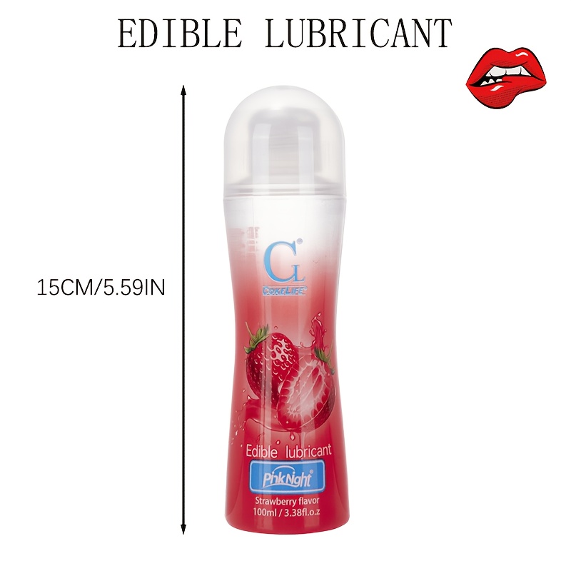 3.38oz Oral Sex Lubricant, Available in Strawberry, Peach, And Other Flavors, Is a Personal Lubricant for Oral Sex And Vaginal Sex. It Is Water-Soluble, No Rinse, Refreshing, Non Greasy, Intimate Sex Toy, And Can Stimulate Pleasure 3.38oz Oral Sex Lubricant, Available in Strawberry, Peach, And Other Flavors, Is a Personal Lubricant for Oral Sex And Vaginal Sex. It Is Water-Soluble, No Rinse, Refreshing, Non Greasy, Intimate Sex Toy, And Can Stimulate Pleasure