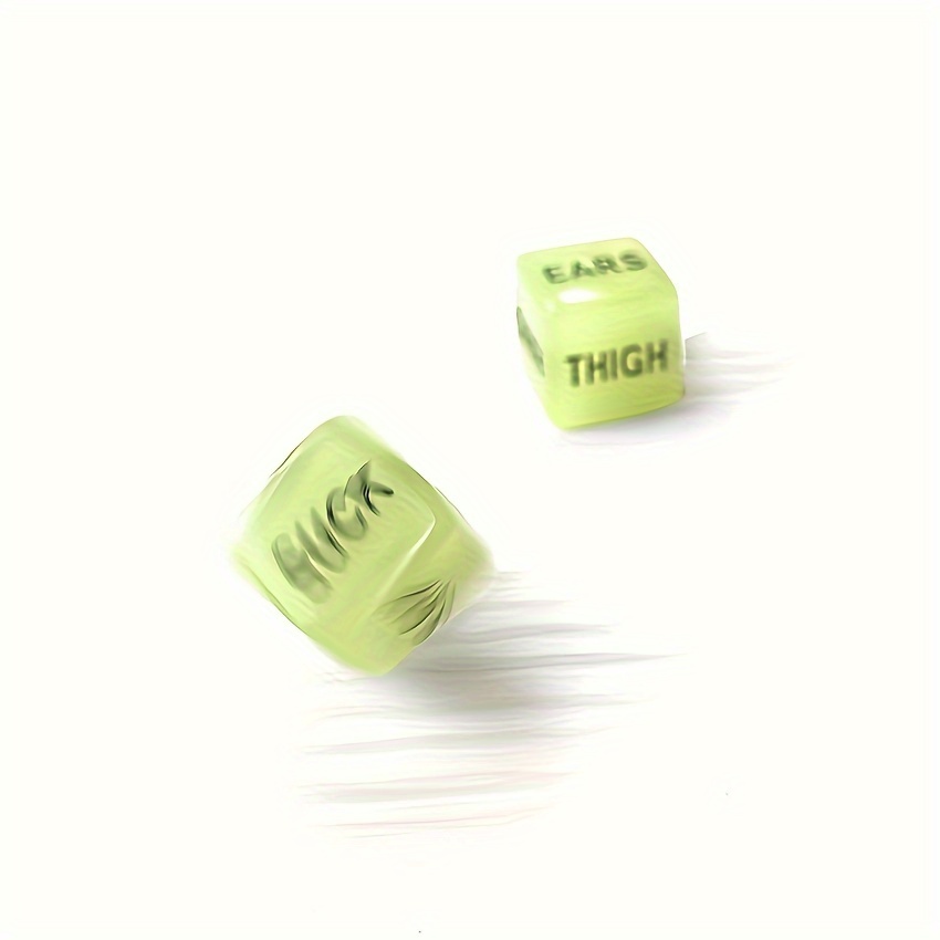 Glow-in-the-Dark Novelty Dice, Couples' Sex Toy, Fashionable SM Flirting Toy Glow-in-the-Dark Novelty Dice, Couples' Sex Toy, Fashionable SM Flirting Toy