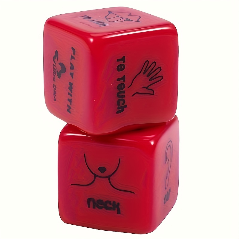 2 Sexy Dice-No Battery Required, Very Suitable for Couples, Valentine'S Day Gift, Adult Novelty Dice, with Interesting Design, Suitable for Games, Intimate Games, Interesting Design, Smooth Texture 2 Sexy Dice-No Battery Required, Very Suitable for Couples, Valentine'S Day Gift, Adult Novelty Dice, with Interesting Design, Suitable for Games, Intimate Games, Interesting Design, Smooth Texture