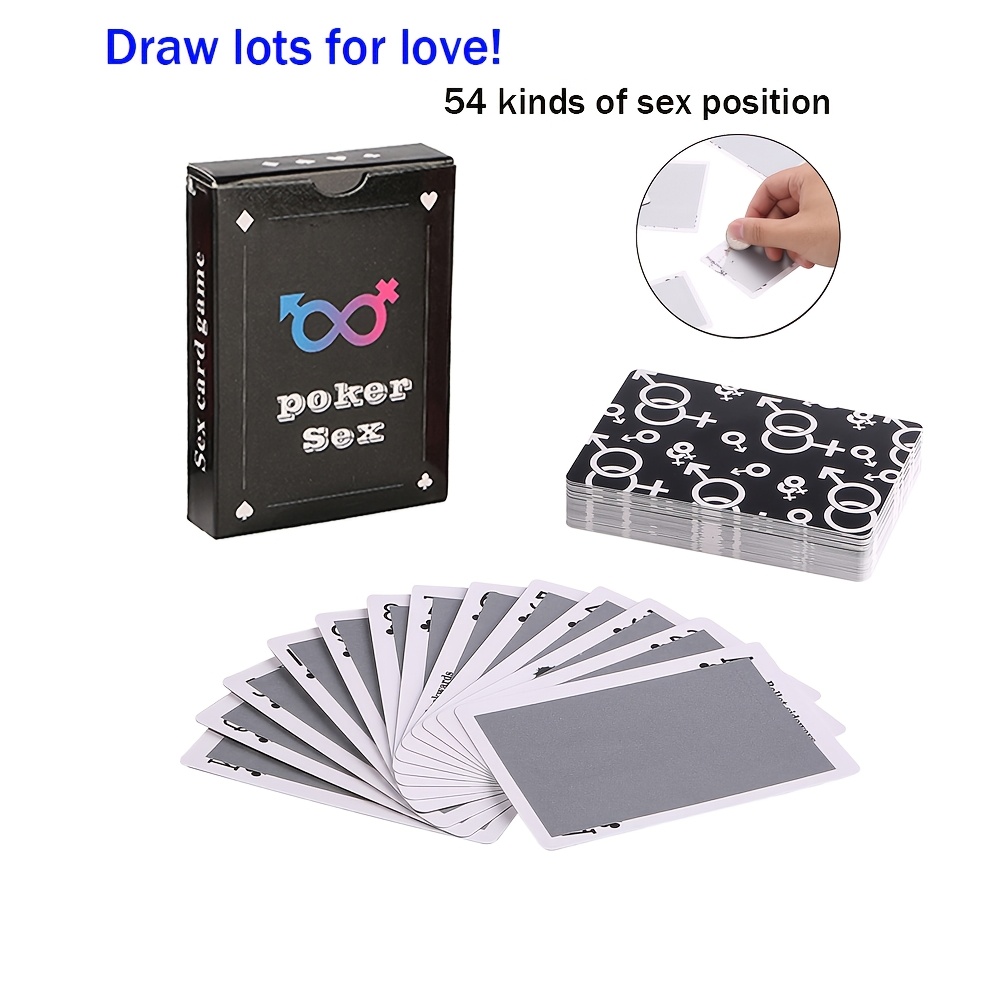 54 Kinds of Sex Positions,Card Game Film Coated Scratch Poker,Flirting Sex Toy for Couple,Adult Sex Card Role Play Paper Fun Gift Sets 54 Kinds of Sex Positions,Card Game Film Coated Scratch Poker,Flirting Sex Toy for Couple,Adult Sex Card Role Play Paper Fun Gift Sets