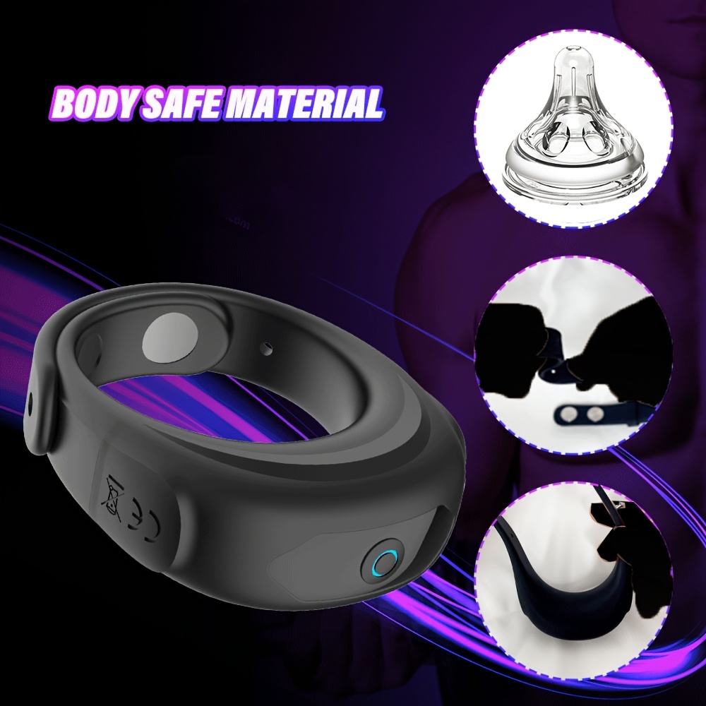 Vibrating Rooster Ring with 10 Vibrations Modes, Adjustable O-Shape Design Male Penis Vibrator, Penis Wrapped Ring Stimulator, Adustable Size Fit All, Female Clitoral Nipples Massager Adult Sex Toys for Men Women Couples Pleasure(BLACK) Vibrating Rooster Ring with 10 Vibrations Modes, Adjustable O-Shape Design Male Penis Vibrator, Penis Wrapped Ring Stimulator, Adustable Size Fit All, Female Clitoral Nipples Massager Adult Sex Toys for Men Women Couples Pleasure(BLACK)