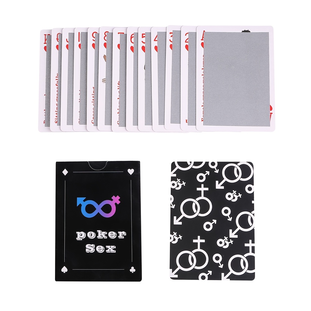 54 Kinds of Sex Positions,Card Game Film Coated Scratch Poker,Flirting Sex Toy for Couple,Adult Sex Card Role Play Paper Fun Gift Sets 54 Kinds of Sex Positions,Card Game Film Coated Scratch Poker,Flirting Sex Toy for Couple,Adult Sex Card Role Play Paper Fun Gift Sets