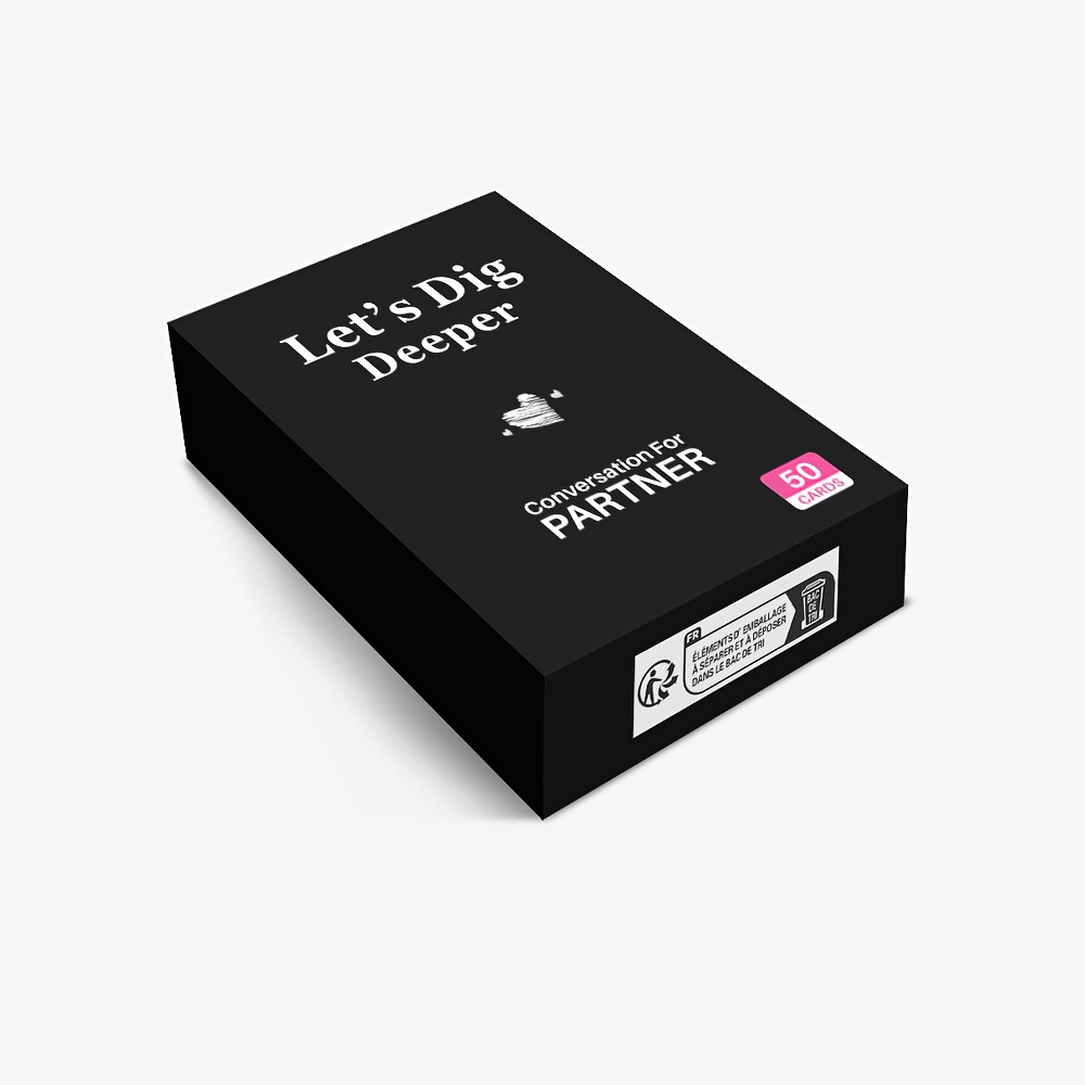 1 Box Adult Couple Card Game - Romantic Icebreaker Conversation Cards for Building Emotional Connections, Interactive Dialogue to Learn About Each Other 1 Box Adult Couple Card Game - Romantic Icebreaker Conversation Cards for Building Emotional Connections, Interactive Dialogue to Learn About Each Other