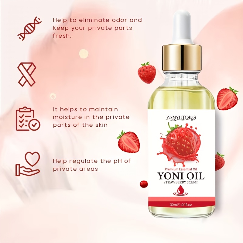 Women'S Intimate Care Essential Oil - Strawberry Oil | Plant-Based, Scented, Removes Odors, Relieves Discomfort, Cleanses and Firms Intimate Areas, Gentle Care Oil | Natural Fragrance Oil | Plant-Based Oil, Intimate Care Oil Women'S Intimate Care Essential Oil - Strawberry Oil | Plant-Based, Scented, Removes Odors, Relieves Discomfort, Cleanses and Firms Intimate Areas, Gentle Care Oil | Natural Fragrance Oil | Plant-Based Oil, Intimate Care Oil