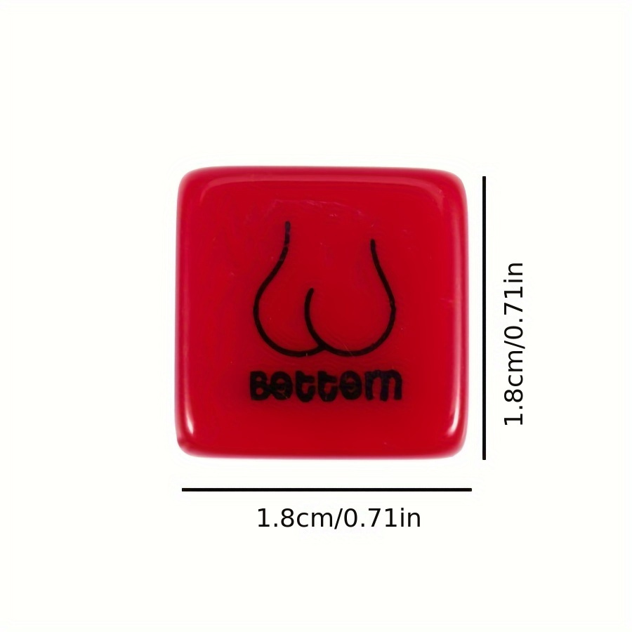 2 Sexy Dice-No Battery Required, Very Suitable for Couples, Valentine'S Day Gift, Adult Novelty Dice, with Interesting Design, Suitable for Games, Intimate Games, Interesting Design, Smooth Texture 2 Sexy Dice-No Battery Required, Very Suitable for Couples, Valentine'S Day Gift, Adult Novelty Dice, with Interesting Design, Suitable for Games, Intimate Games, Interesting Design, Smooth Texture