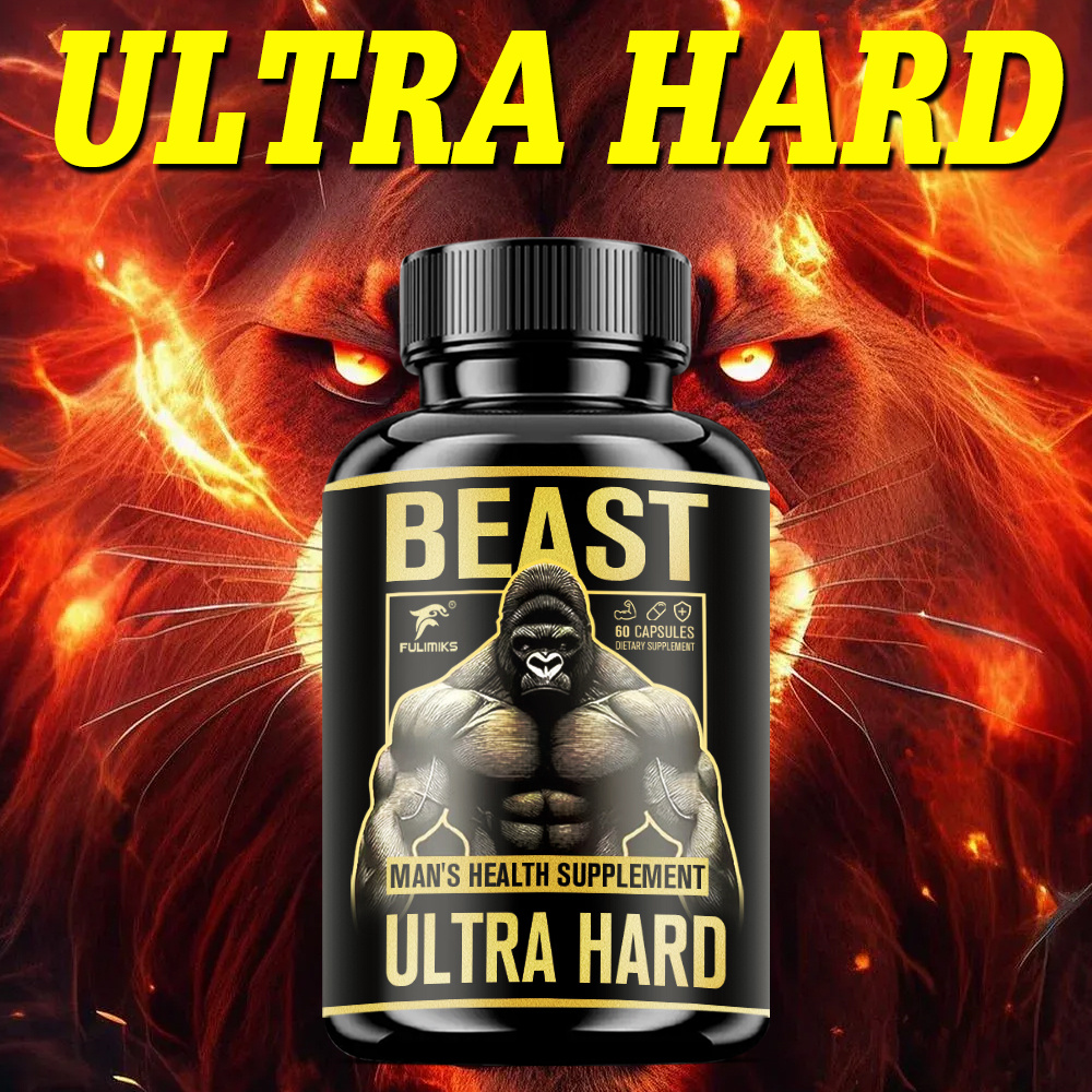 Rock Hard Men's Health Supplement, with Grape Seed, Burdock Root, Panax Ginseng Extract, Strength, Energy & Vitality Support Rock Hard Men's Health Supplement, with Grape Seed, Burdock Root, Panax Ginseng Extract, Strength, Energy & Vitality Support